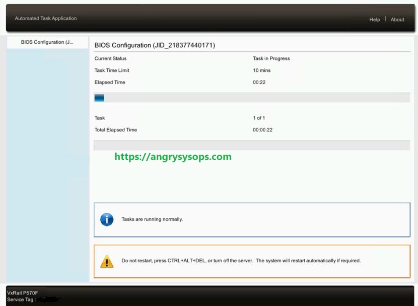 VxRail – how to reset node to factory configuration – Angry Admin