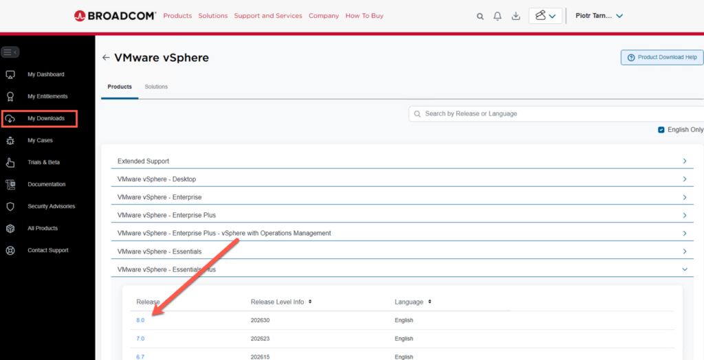 How To Download Software And Licenses From The New Broadcom Support 
